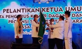Anton Timbang Resmi Jadi Ketua Kadin Sultra Periode 2021-2026