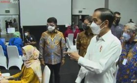 Besok, Jokowi Tinjau Vaksinasi Covid-19 Massal di Konsel