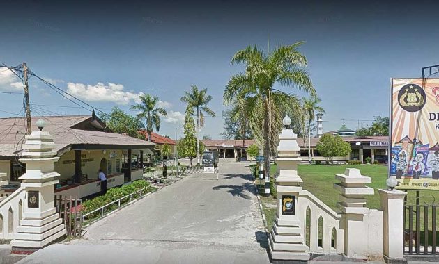 Markas Kepolisian Resort Kendari. Foto/ist