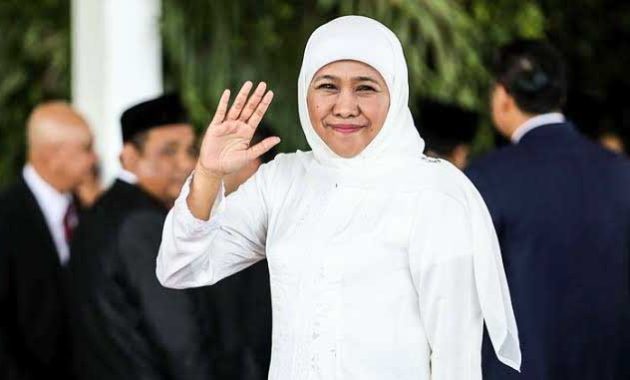 Gubernur Jawa Timur, Khofifah Indar Parawansa. Foto/ist