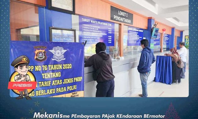 Masyarakat Sulawesi Sultra kini bisa membayar pajak kendaraan bermotor tahunan secara online tanpa harus datang ke kantor Samsat. Foto/ist