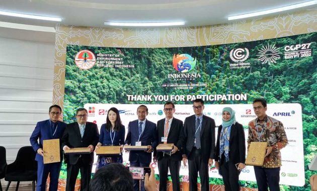 Direktur Keuangan PLN, Sinthya Roesly saat memaparkan strategi pembiayaan wujudkan transisi energi di ajang KTT COP27 di Sharm El-Sheikh, Mesir, beberapa waktu lalu. Foto/ist