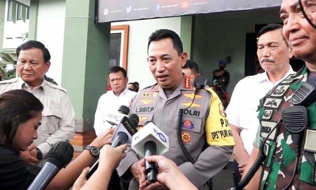 Kapolri Jenderal Listyo Sigit Prabowo. Foto/ist