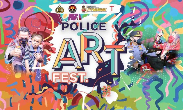 Polri menggelar Police Art Festival 2022. Festival ini dibuat sebagai wujud Polri memiliki kepedulian terhadap para seniman, serta turut berupaya mempresentasikan karya seni ke berbagai komunitas masyarakat. Foto/ist