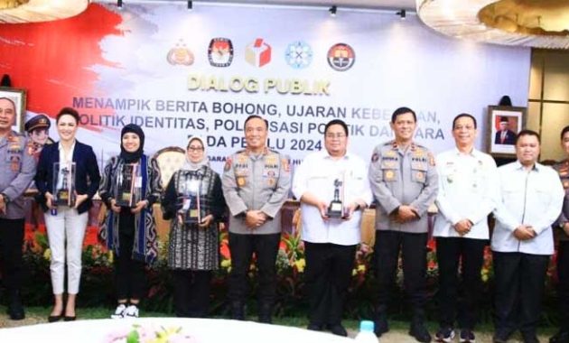 Divisi Humas Polri menggelar dialog publik ke seluruh jajaran Polda serta Polres di seluruh Indonesia secara virtual menjelang Pemilu 2024, Kamis (26/1/2023). Foto/ist