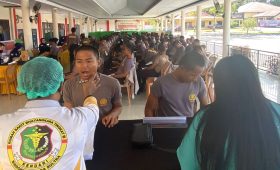 Biddokkes Polda Sultra Dukung Kesehatan Bintara Remaja dengan Layanan Kesehatan Komprehensif