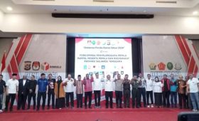 Polda Sulawesi Tenggara Deklarasikan Pemilu Damai 2024