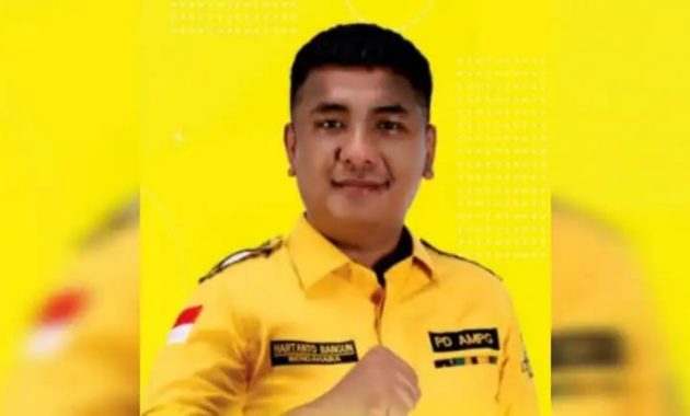Kepala Badan Saksi Nasional Partai Golkar Provinsi Sulawesi Tenggara, Hartanto Bangun. Foto/ist