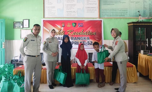 PNS Polda Sulawesi Tenggara (Sultra) melaksanakan rangkaian kegiatan bakti kesehatan dan pemberian santunan ke Panti Asuhan Shabri Kendari, dalam rangka memperingati hari ulang tahun (HUT) ke-52 Korps Pegawai Republik Indonesia (Korpri), Rabu (25/10/2023). Foto/ist