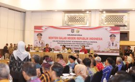 Pimpin Rakor, Mendagri Beri Penguatan Kepala Daerah se-Provinsi Sulawesi Tenggara
