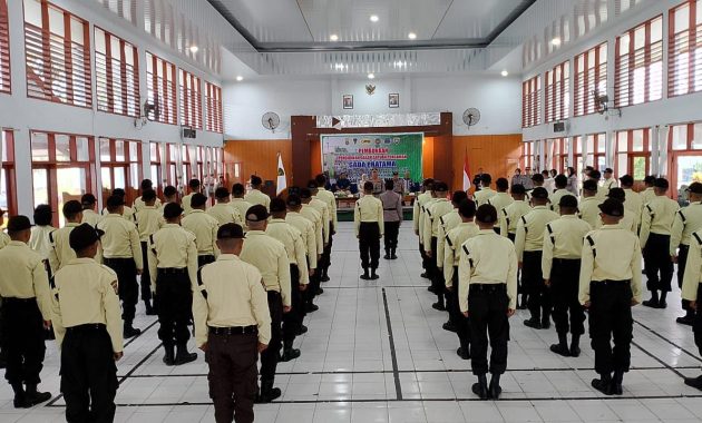 Direktorat Pembinaan Masyarakat Polda Sulawesi Tenggara (Sultra) memberikan pelatihan pendidikan terhadap 54 satpam Gada Pratama di Aula BPMP Provinsi Sultra, Rabu (21/2/2024) hingga 14 hari kedepan. Foto/Dokumen Bidhumas Polda Sultra