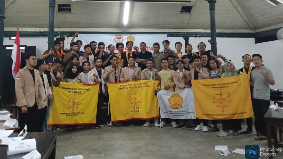 Dewan Pimpinan Cabang (DPC) Permahi se-Indonesia melaksanakan rapat pimpinan nasional (Rapimnas) di Pondok Pemuda Pesanggrahan Ambarbinungan, Yogyakarta, Senin (11/3/2024). Dalam Rapimnas tersebut, peserta forum secara aklamasi memilih Kota Kendari sebagai tempat pelaksana kongres untuk memilih ketua umum yang akan digelar Juli 2024 mendatang. Foto/ist