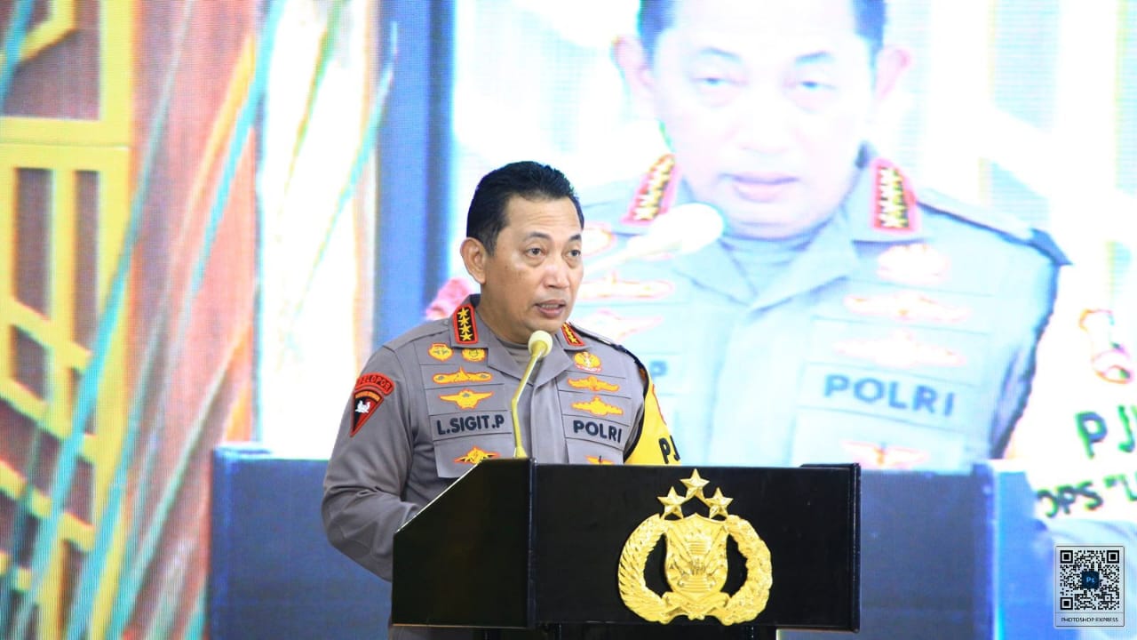 Kapolri Jenderal Listyo Sigit Prabowo