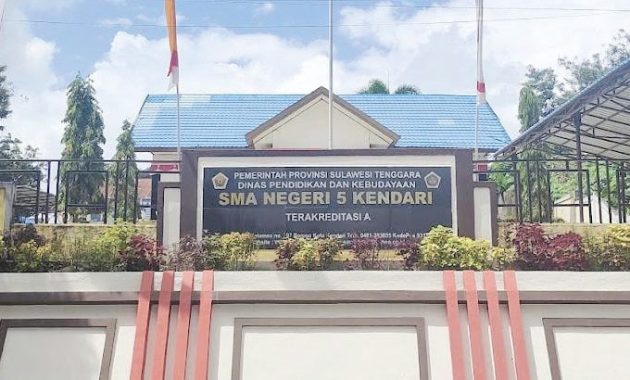 SMA Negeri 5 Kendari. Foto/ist