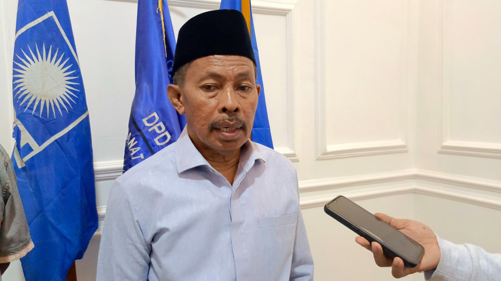 Ketua Dewan Pimpinan Daerah (DPD) Partai Amanat Nasional (PAN) Kota Kendari, Samsuddin Rahim